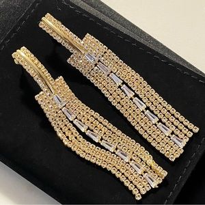 ✨Elegant Long Tassel Rhinestone earrings
